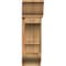 Ekena Millwork Balboa Traditional Rough Sawn Bracket w/ Offset Brace, Western Red Cedar, 8"W x 22"D x 26"H BKT0806X22X26BOA01RWR - alternate 2